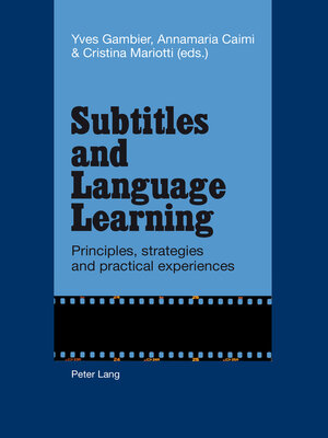 cover image of Subtitles and Language Learning